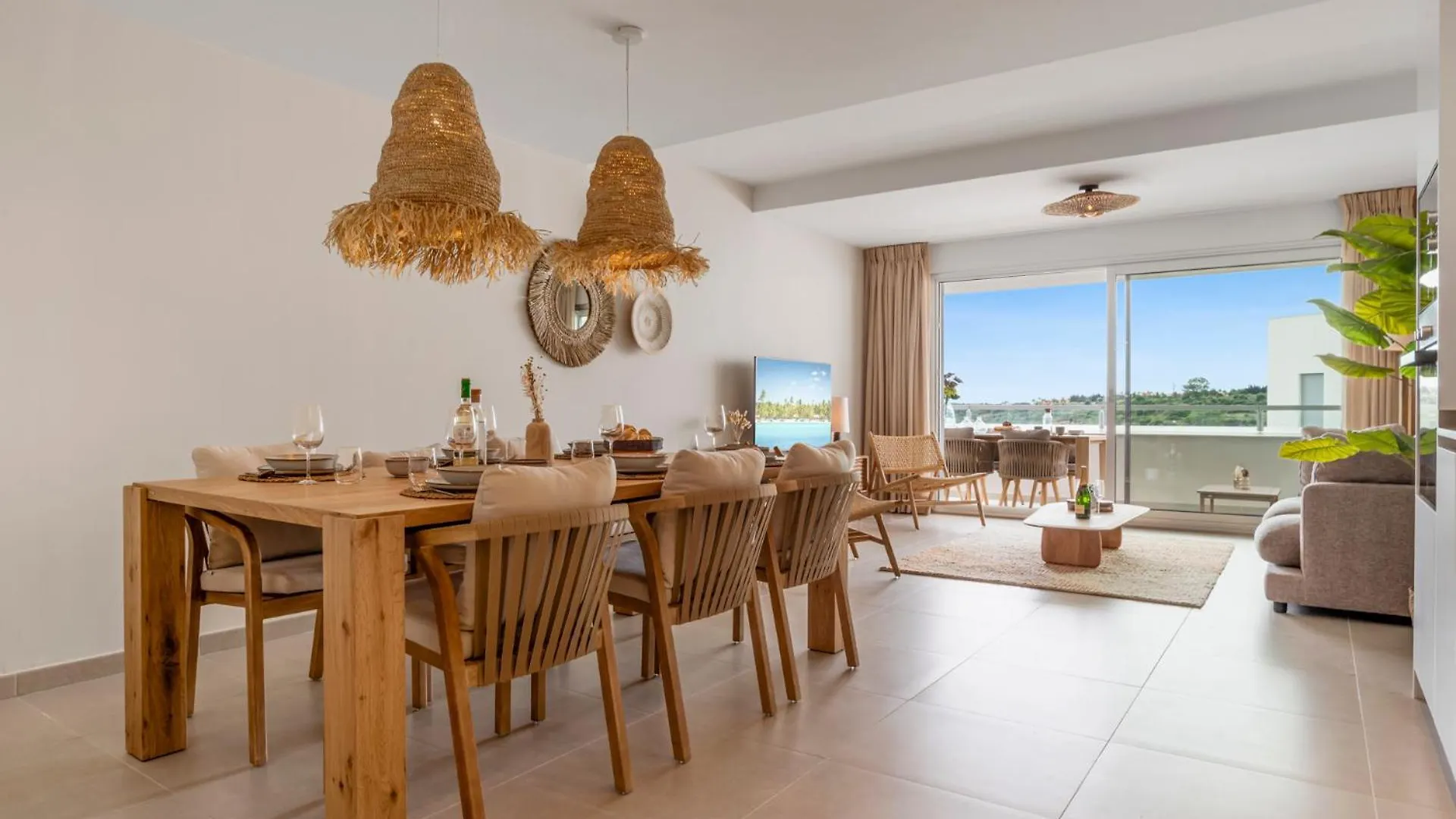 Stylish 3-Bed Apartment With Sea & Pool Views Estepona Spain
