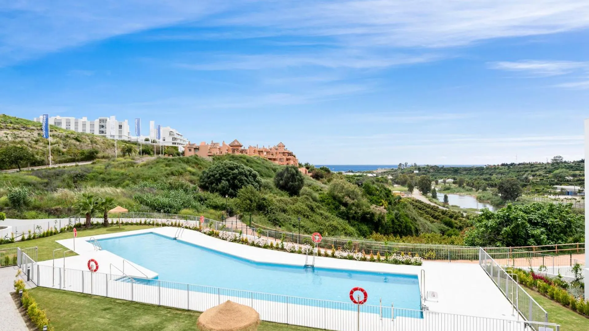 Stylish 3-Bed Apartment With Sea & Pool Views Estepona Spain
